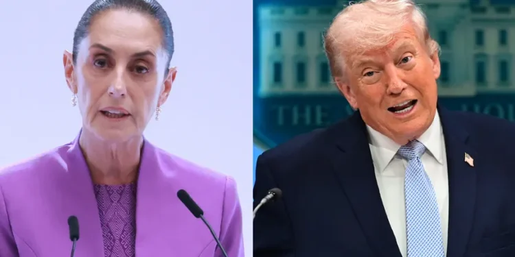 Trump dhe Sheinbaum diskutojnë marrëveshjen tregtare SHBA-Meksikë -