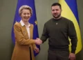 Takimi në Nju Jork, Zelensky dhe von der Leyen flasin mbi stabilitetin financiar të Ukrainës -