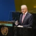 Kryeministri australian në OKB kërkon veprime më të forta ndërkombëtare mbi IA -