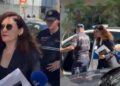 Ish-kreu i SHISH mbërrin në ambientet e GJKKO, reagon për herë të parë Vlora Hyseni: Në takime me agjentët serbë në dhomat e hotelit “Rogner”