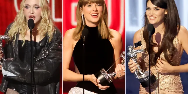 Ndahen çmimet MTV VMA 2026, Madonna dhe Taylor Swift triumfojnë në natën e madhe të muzikës -