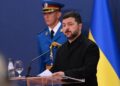 Zelensky: Një dron rus goditi selinë e shërbimit të sigurisë në Kiev -