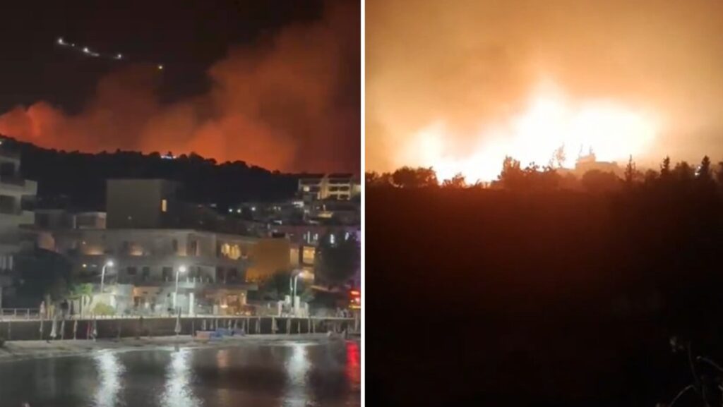 VIDEO / “Largohuni urgjent nga…”, shtohet rreziku nga zjarret në Himarë, Bashkia publikon numrat e emergjencës
