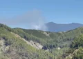 Riaktivizohet zjarri në malet e Gjinarit në Elbasan! Zjarrfikësit në luftë me flakët, ndërhyrje edhe nga ajri