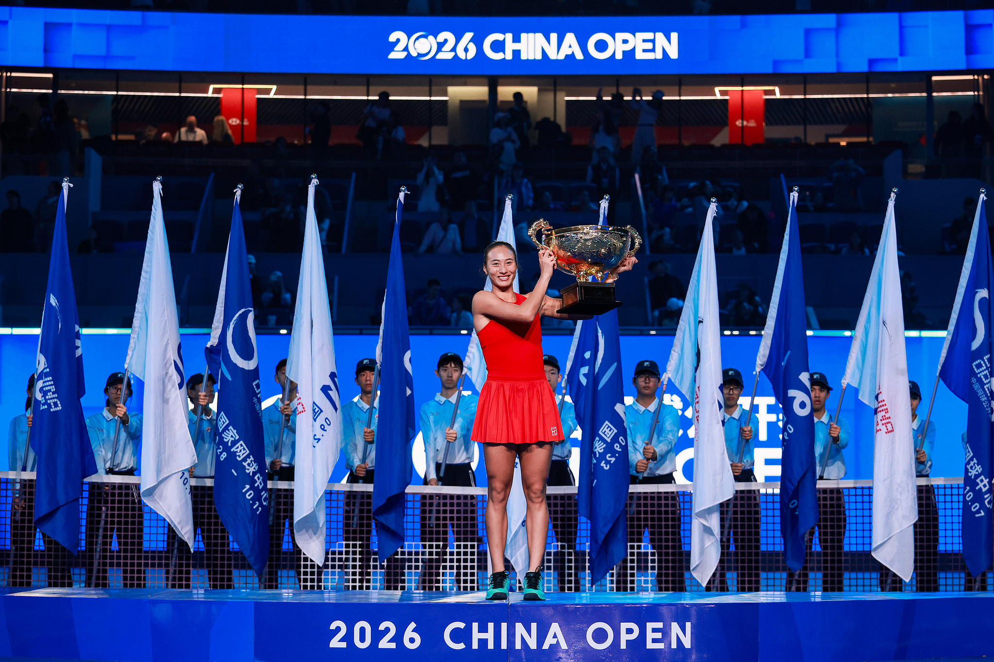 China Open tërheq numër rekord shikuesish  Zheng Qinwen hyn në histori në Pekin