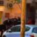 Pamje të rënda, protestuesit sulmojnë efektivin pas shpine dhe e “masakrojnë” me shkelma dhe shkopinj druri