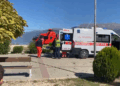 Aksident i rëndë në Pogradec/ Kamioni përplas biçikletën, 26-vjeçari transportohet me helikopter drejt Spitalit të Traumës në Tiranë