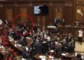 Sherr me grushte dhe karrige në Parlamentin e Armenisë pas debatit mbi “Ministrinë e Seksit”