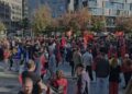 “Jo në emrin tim”/ Protesta masive në Bruksel pas dënimit të ish-krerëve të UÇK
