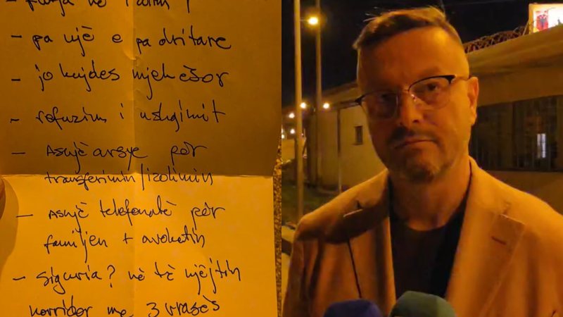  Pa ujë  pa drita   Veliaj nga burgu i Fierit  Jam në një korridor me 3 vrasës të dënuar me burgim të përjetshëm