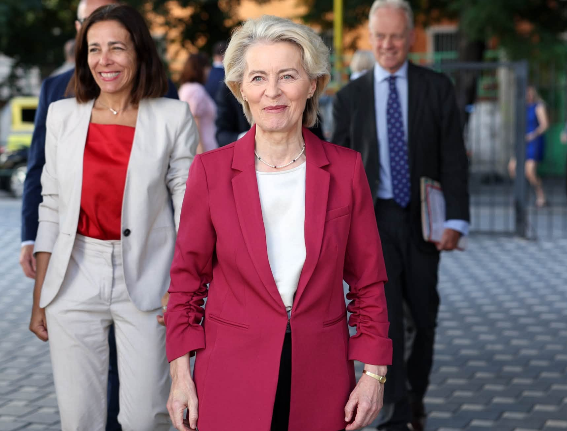 Vizita e Von der Leyen në Tiranë  ambasadorja e BE   Qëllimi është afër   Shqipëria ndër vendet pararendëse të integrimit