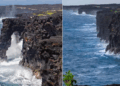 Shembet harku i famshëm i Hawaiit, monumenti natyror 27 metra i lartë përfundon në Oqeanin Paqësor