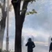 Kaos pranë Piramidës, protestuesit hedhin fishekzjarrë dhe gurë në drejtim të policisë