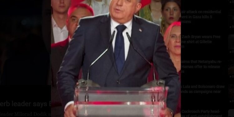 Deklarata e fortë e Dodik në tubimin e fundit parazgjedhor: Bosnja dhe Hercegovina është e vdekur -