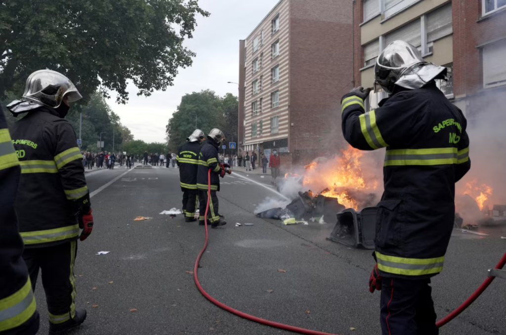 Francë  Protestat e nxënësve dalin jashtë kontrollit  400 shkolla të mbyllura