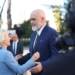 VIDEO / Rama ndan pamjet nga vizita e Von der Leyen: Ju uroj një ditë të mbarë me…