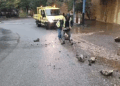Reshjet e shiut shkaktojnë rënie gurësh në aksin Burrel–Skuraj, rrezik për drejtuesit e mjeteve