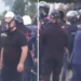 Skënder Hita shfaqet me maskë kundër gazit pranë Kryeministrisë, vijojnë përplasjet mes policisë dhe protestuesve
