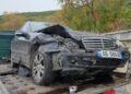 VIDEO/ Aksident në aksin Pogradec-Lin, përplasen “kokë më kokë” dy automjete! Një person i plagosur dërgohet në spital