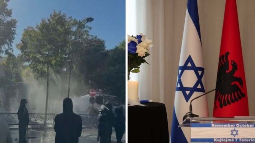 Protesta  Ambasada e Izraelit në Tiranë  Prej sot do të jemi të mbyllur  hapja do të varet nga zhvillimi i situatës 