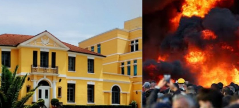 Ambasada e SHBA godet dhunën e protestuesve  Protestoni paqësisht dhe konform ligjit 