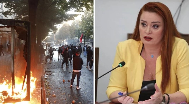 Lëndimi i gazetarëve gjatë protestës  kryetarja e AMA s  Policia të garantojë sigurinë e tyre  tregoni kujdes 