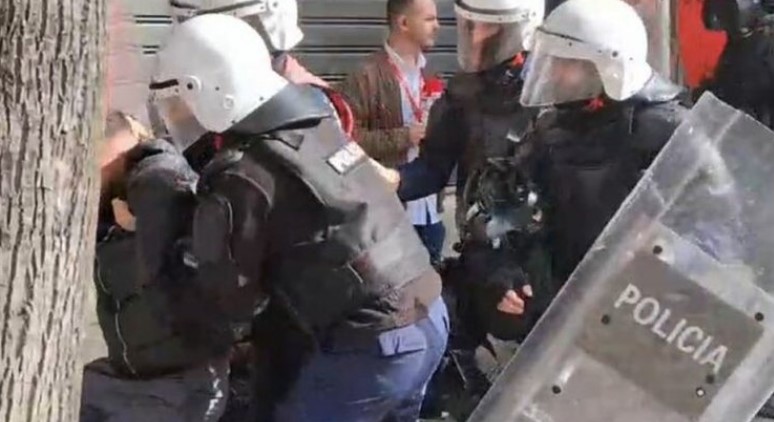 Dhuna në protestë  arrestohen 56 persona dhe procedohen 97 të tjerë  mes tyre edhe të mitur 