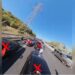 Bllokuan për ‘aheng’ autostradën Tiranë-Durrës, Rrugorja ndëshkon dasmorët!