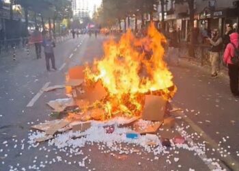 Flamingot deshën të rinonin protestën, por ‘plakën’ studentët
