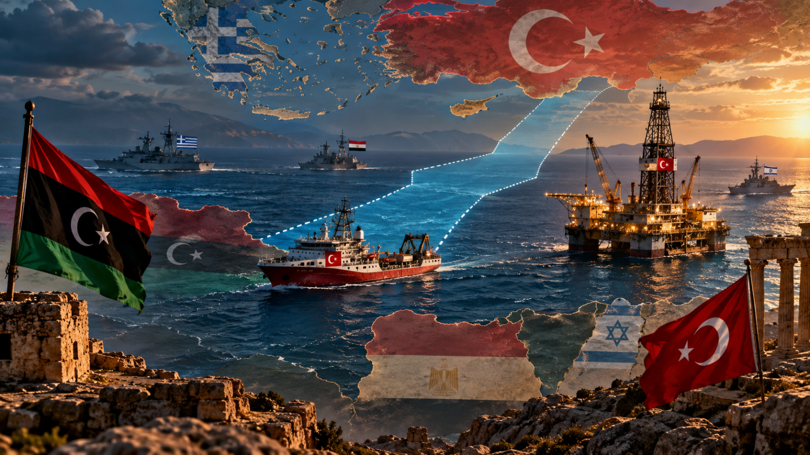 Tri shtete arabe rreshtohen me Greqinë kundër Turqisë