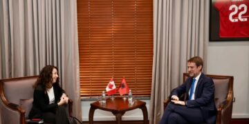 “Forcim i bashkëpunimit dypalësh”- Ministri Hoxha takohet me ambasadoren e Kanadasë në Shqipëri: Mundësi të reja në fushat me interes të përbashkët