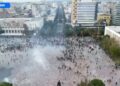 Dalin pamjet e fundit me dron, ja përmasat reale të protestës së dhunshme në Tiranë
