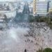 Dalin pamjet e fundit me dron, ja përmasat reale të protestës së dhunshme në Tiranë