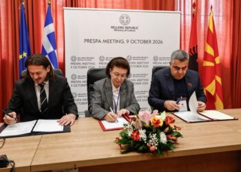 Prespa drejt UNESCO-s, ministri Gonxhja takon homologët nga Greqia dhe Maqedonia e Veriut: Mbrojmë pasurinë që na bashkon