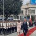 Haxhiu nis vizitë zyrtare në Maqedoninë e Veriut, pritet me ceremoni nga homologu i saj