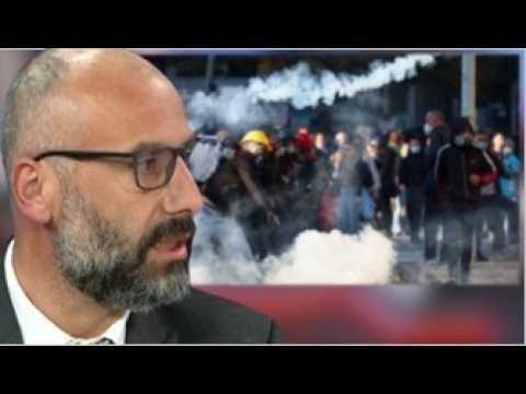  Synimi ishte destabilizimi i vendit   Eksperti i sigurisë  Protestat në Tiranë janë zgjatim i atyre në Francë e Europë