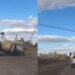 Kamionçina përmbyset gjatë transportit të një helikopteri ushtarak në Rusi (VIDEO) -