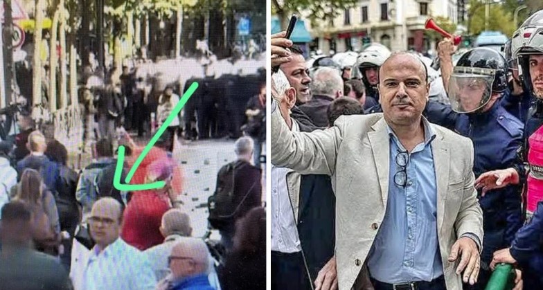  Student është ky  apo dhëndri hajdut i bufit     Balla i publikoi foton nga protesta  reagon Malltezi  Vendi im si profesor pranë studentëve  vendi jot 