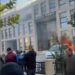 Protestë me bomba molotov në Kurbin, flakë në ambientet e Bashkisë!
