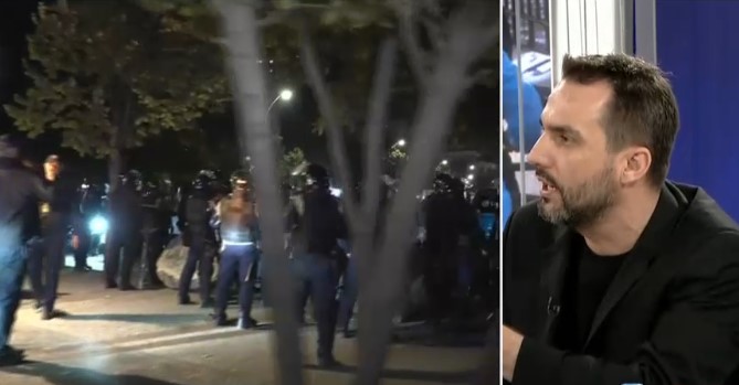  Provokuan dhe shkatërruan  s janë studentë   Protesta  Lapaj përplaset me Muharremin  Mos vidhni dhe nuk ju zë njeri rrugëve 
