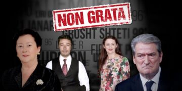 Berisha i paftuar në pritjen për ambasadorin e ri të SHBA, analisti nxjerr prapaskenat: Mori vizën me miliona dollarë, por vijon të jetë “non grata”!