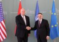 Ministri Nufi takohet me Ambasadorin e ri amerikan në Tiranë, Eric Wendt: Me SHBA, Shqipëria qëndron krah për krah për lirinë, sigurinë dhe paqen!