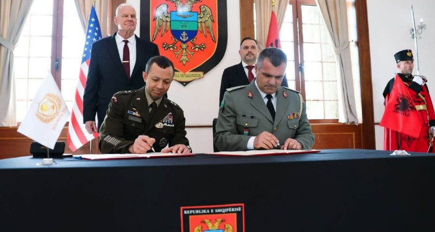 Firmoset marrëveshja për Gazën nga ministri Nufi  i pranishëm edhe ambasadori amerikan Eric Wendt  Konfirmojmë angazhimin për paqen