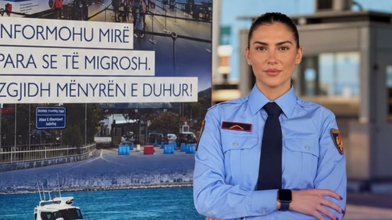 Jetoi 6 vite në Francë  por u kthye në Shqipëri për të veshur uniformën e policisë  historia e 25 vjeçares nga Shkodra