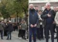 Protesta, PD marshon nga selia në bulevardin para Kryeministrisë! Mungon Berisha, prijnë Noka dhe Bardhi! Policia krijon perimetër sigurie (FOTO)
