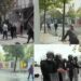 Rikthehen tensionet dhe dhuna te Ministria e Arsimit, protestuesit hedhin gurë dhe sende të forta! Policia përgjigjet me ujë e gaz duke i larguar