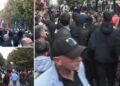 “Si u shite gjithë këto vite, Partia Demokratike?”/ Vijon përplasja mes studentëve e militantëve të PD, pranohen vetëm aktivistët dhe jo deputetët: Opozita jemi ne