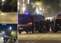 Qetësohet sërish situata, një pjesë e protestuesve rikthehen para Kryeministrisë!