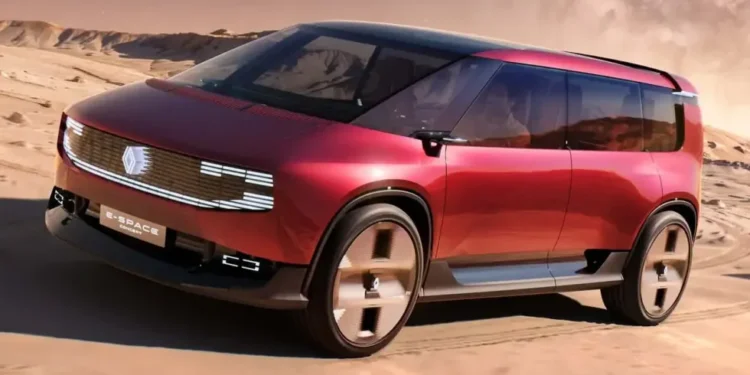 Renault synon rikthimin e minivanit me konceptin elektrik E-Space