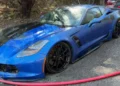 E pabesueshme: Corvette C7 u gjet pas vitesh në shtratin e lumit